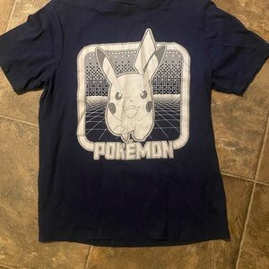 3/$10 Pokemon Navy Blue Pikachu Graphic Tee
